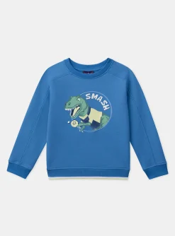 Knitwear, Sweater, Cardigan-Sergent Major Blue SWEAT SHIRT
