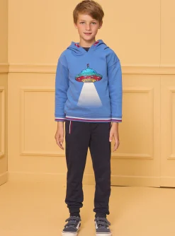 Knitwear, Sweater, Cardigan-Sergent Major Blue SWEAT SHIRT
