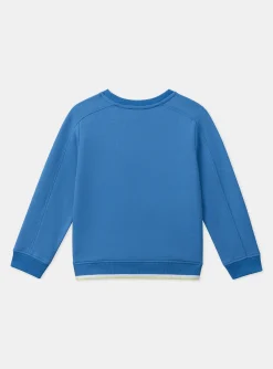 Knitwear, Sweater, Cardigan-Sergent Major Blue SWEAT SHIRT