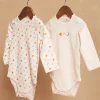 Socks & Tights | Socks & Tights-Sergent Major 2 blush bodysuits in organic cotton with star, moon, rainbow and floral prints and motifs