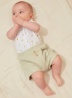 Suits And Ensembles-Sergent Major Bodysuit and shorts set