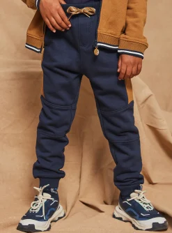 Sweatpants-Sergent Major Brown and navy blue jogging suit