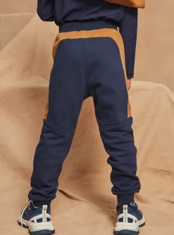 Sweatpants-Sergent Major Brown and navy blue jogging suit