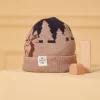 Beany, Scarf & Gloves-Sergent Major Brown BEANY