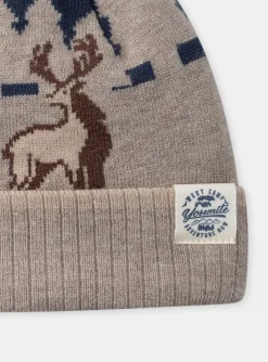 Beany, Scarf & Gloves-Sergent Major Brown BEANY
