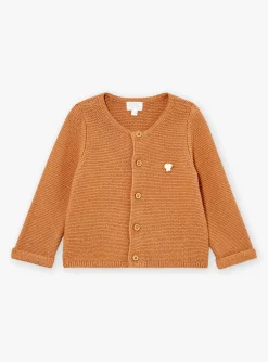 Coat, Cardigan-Sergent Major Brown CARDIGAN