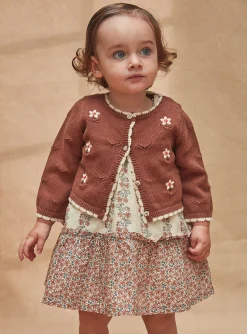 Knitwear, Sweater, Cardigan | Knitwear, Sweater, Cardigan-Sergent Major Brown CARDIGAN