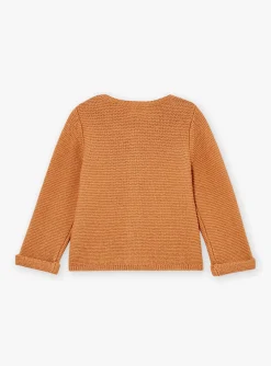 Coat, Cardigan-Sergent Major Brown CARDIGAN