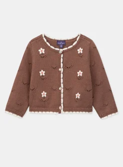 Knitwear, Sweater, Cardigan | Knitwear, Sweater, Cardigan-Sergent Major Brown CARDIGAN