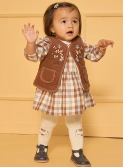 Knitwear, Sweater, Cardigan | Knitwear, Sweater, Cardigan-Sergent Major Brown CARDIGAN WHITHOUT SLEEVES