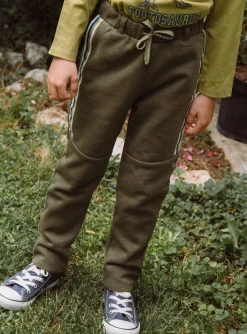 Trousers, Jeans-Sergent Major Brown cotton-blend jogging pants