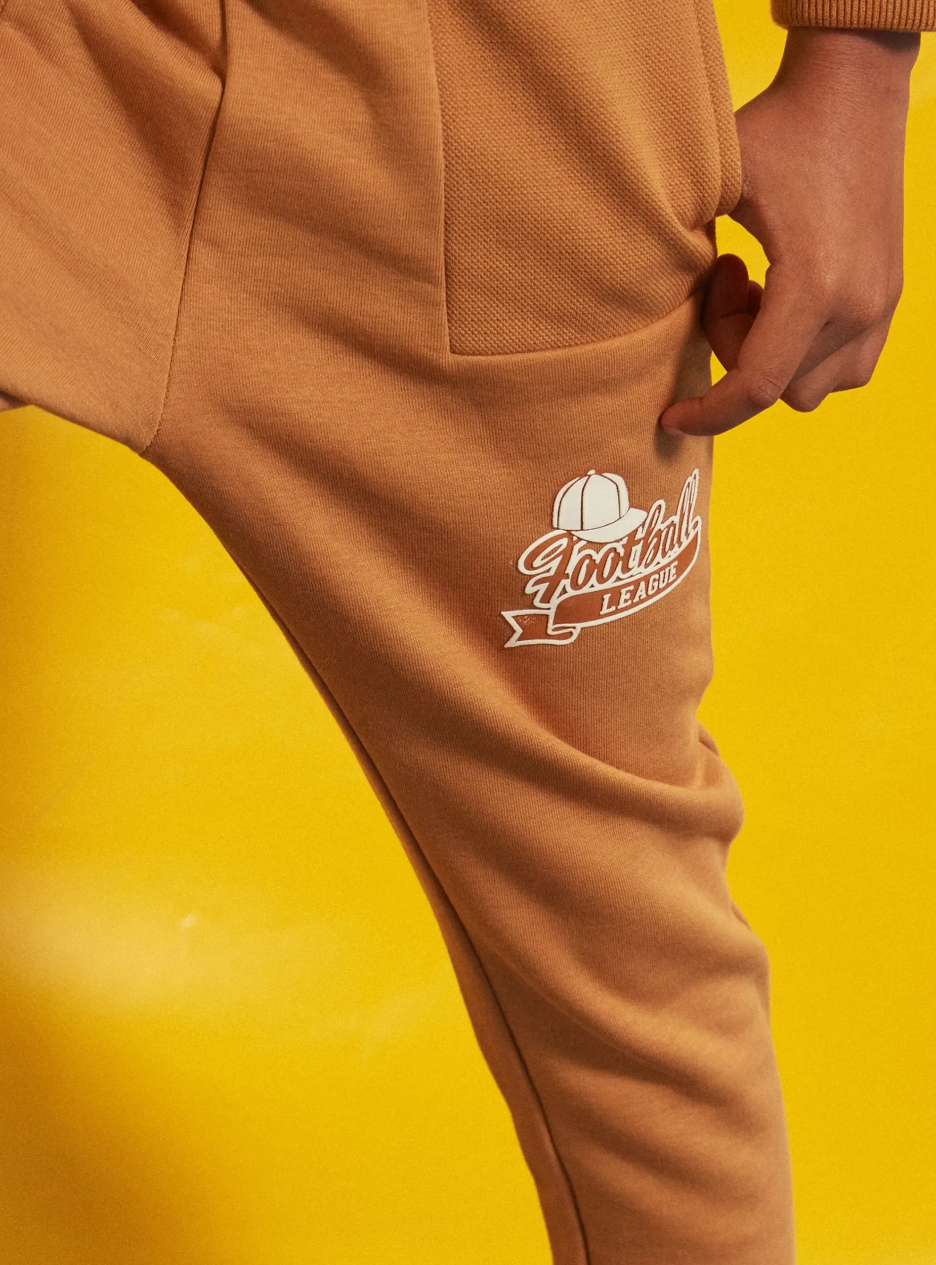 Sweatpants-Sergent Major Brown JOGGING PANTS