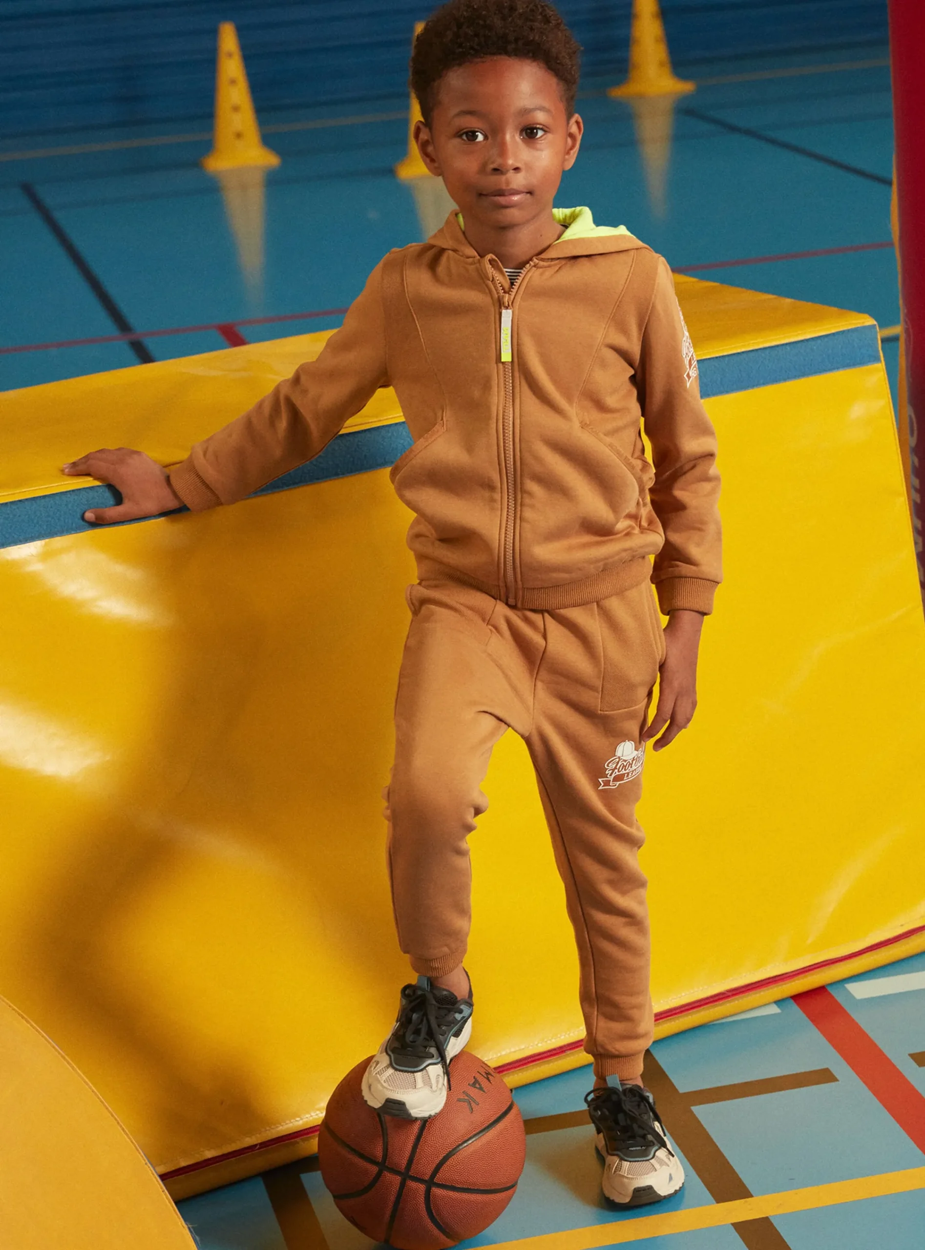 Sweatpants-Sergent Major Brown JOGGING PANTS