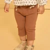 Trousers, Jeans | Trousers, Jeans-Sergent Major Brown LEGGINGS (bottom)