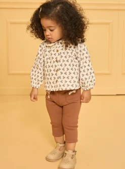 Trousers, Jeans | Trousers, Jeans-Sergent Major Brown LEGGINGS (bottom)