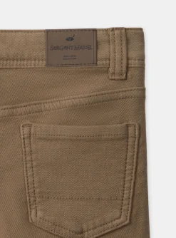 Trousers, Jeans-Sergent Major Brown PANTS