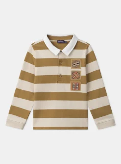 T-shirt, Polo Shirt-Sergent Major Brown POLO SHIRT
