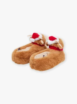 Shoes-Sergent Major Brown SLIPPERS 3D