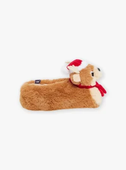 Shoes-Sergent Major Brown SLIPPERS 3D