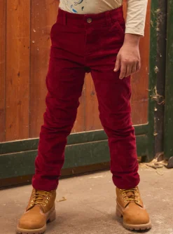 Trousers, Jeans-Sergent Major Burgundy PANTS