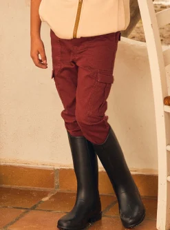 Trousers, Jeans-Sergent Major Burgundy PANTS