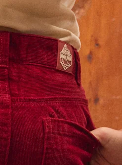 Trousers, Jeans-Sergent Major Burgundy PANTS