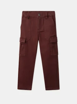Trousers, Jeans-Sergent Major Burgundy PANTS