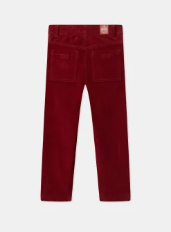 Trousers, Jeans-Sergent Major Burgundy PANTS