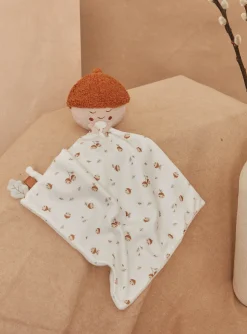 Toys-Sergent Major Caramel and white tassel birth cuddle