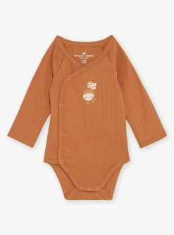 Suits And Ensembles-Sergent Major Caramel bodysuit, ecru overalls and beige socks