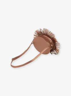 Bag & Umbrella-Sergent Major Cinnamon lion's head shoulder bag
