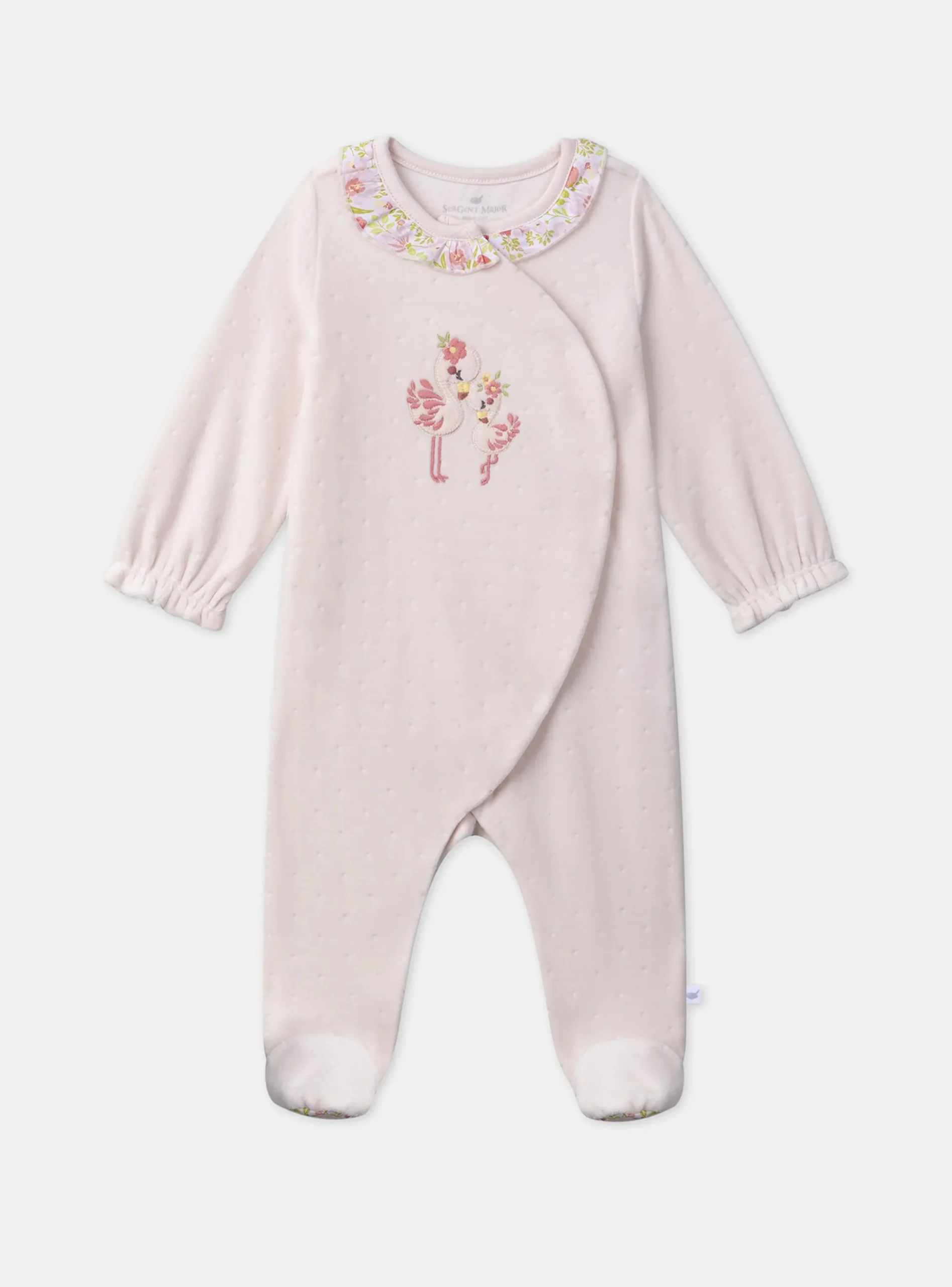 Baby Jumpsuits-Sergent Major Clear pink BABYGROW