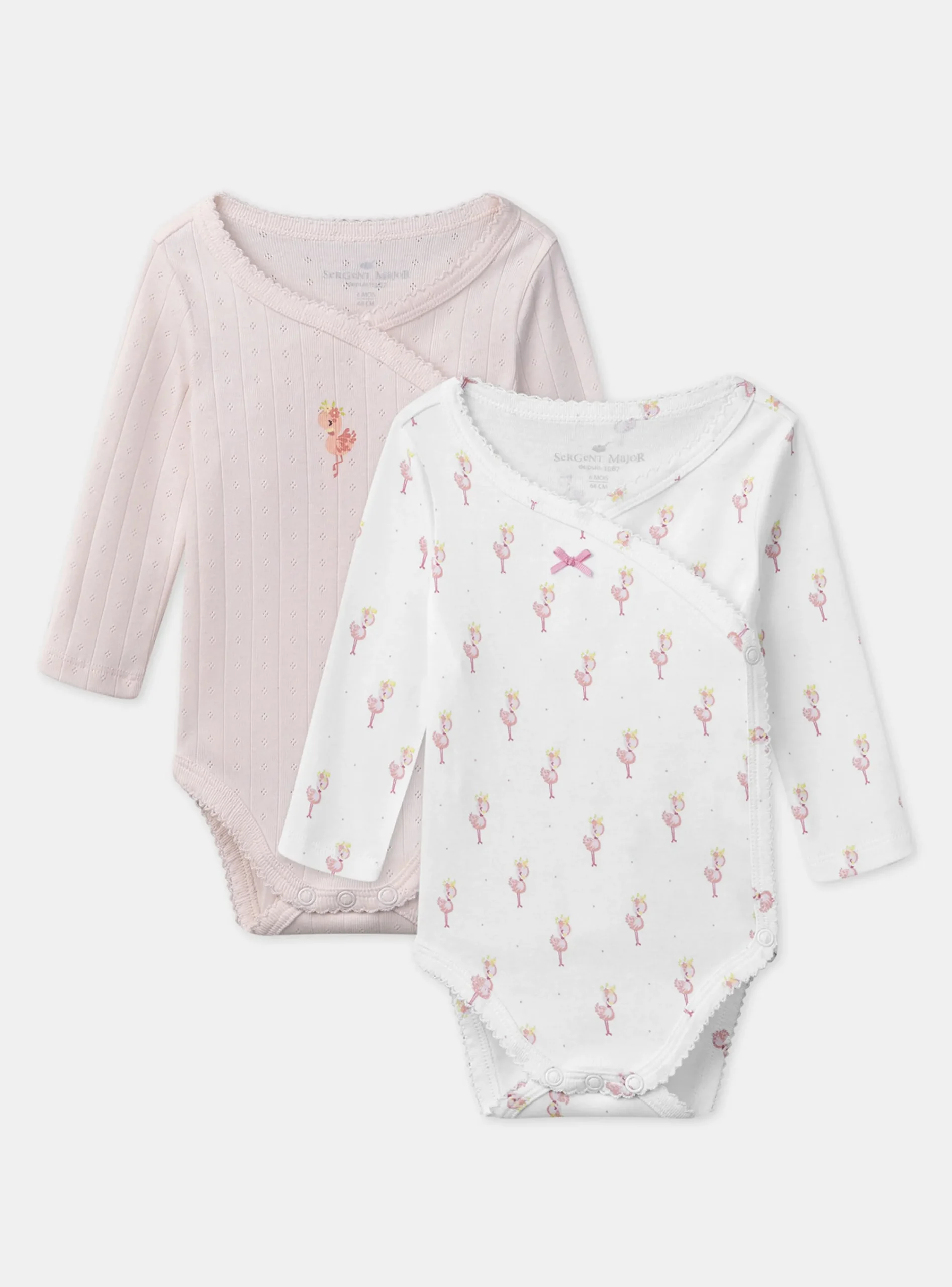 Bodysuit-Sergent Major Clear pink BODYSUIT