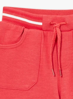 Bermuda Shorts-Sergent Major Coral fleece bermuda shorts