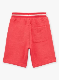 Bermuda Shorts-Sergent Major Coral fleece bermuda shorts
