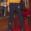 Trousers, Jeans And Legging-Sergent Major Dark denim JEANS