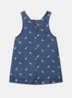Dress | Dress-Sergent Major Dark denim JUMPER DRESS