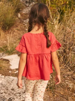 Shirt, T-shirt-Sergent Major Dark orange TEE SHIRT SS