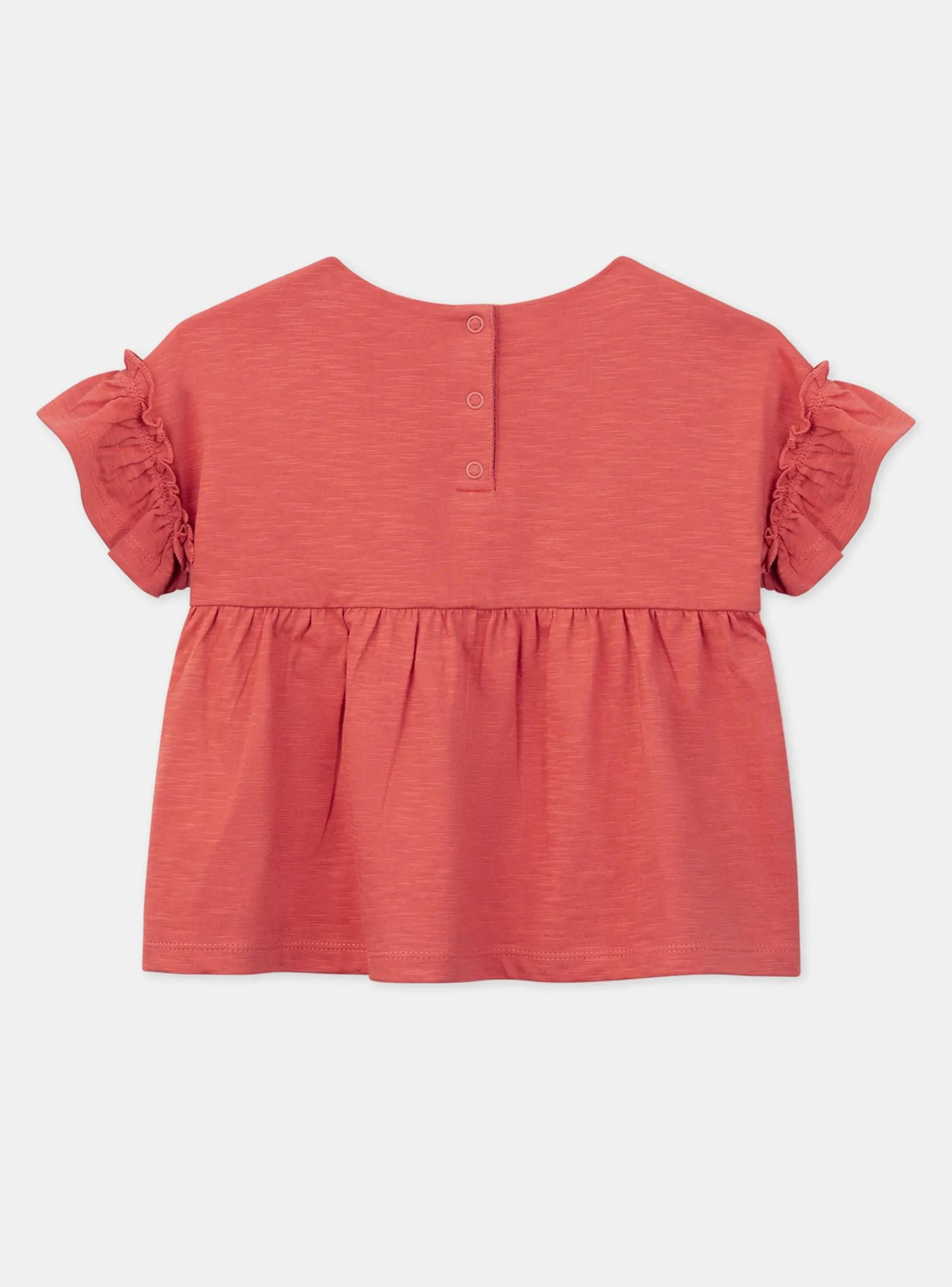 Shirt, T-shirt-Sergent Major Dark orange TEE SHIRT SS