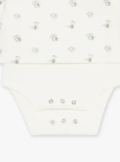 Suits And Ensembles-Sergent Major Ecru bodysuit, cardigan and leggings