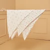 Sponge Tips, Nappies & Bibs-Sergent Major 2 ecru cotton gauze diapers
