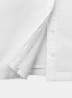 Shirt, T-shirt-Sergent Major Ecru cotton poplin blouse