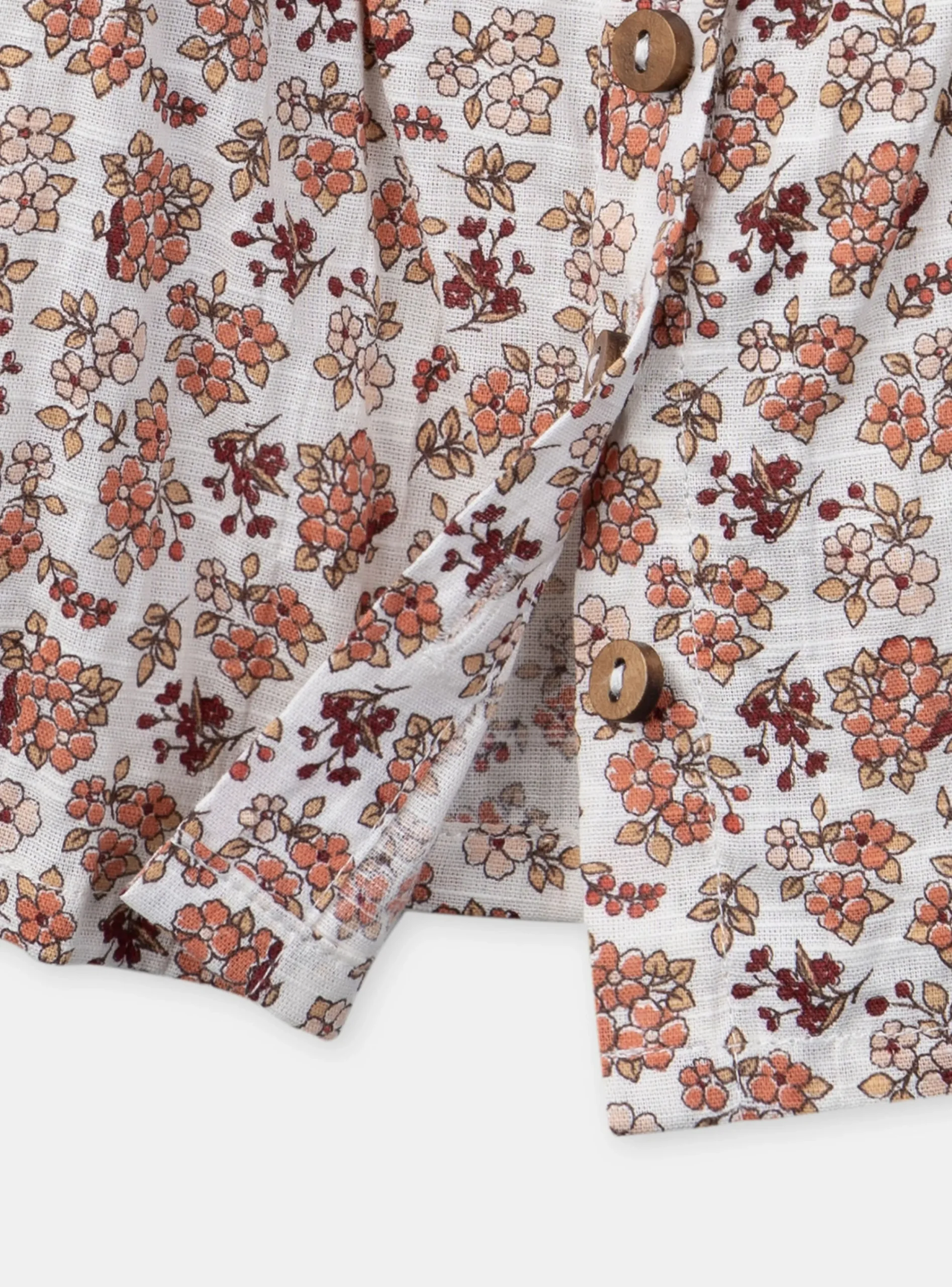 T-shirts & Shirts | T-shirts & Shirts-Sergent Major Ecru floral blouse