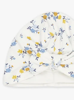 Hats, Scarves, Gloves | Hats, Scarves, Gloves-Sergent Major Ecru hat with floral print