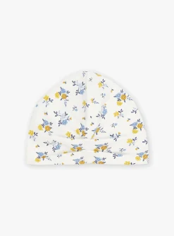 Hats, Scarves, Gloves | Hats, Scarves, Gloves-Sergent Major Ecru hat with floral print