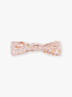 Hat, Headband, Scarf | Hat, Headband, Scarf-Sergent Major Ecru headband with floral and fox print