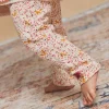 Trousers, Jeans | Trousers, Jeans-Sergent Major Ecru leggings with floral and fox prints