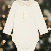 Body | Body-Sergent Major Ecru long sleeved bodysuit in jersey