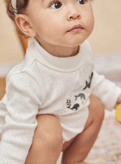 Body | Body-Sergent Major Ecru long-sleeved bodysuit