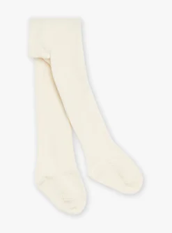 Socks & Tights | Socks & Tights-Sergent Major Ecru microfiber tights